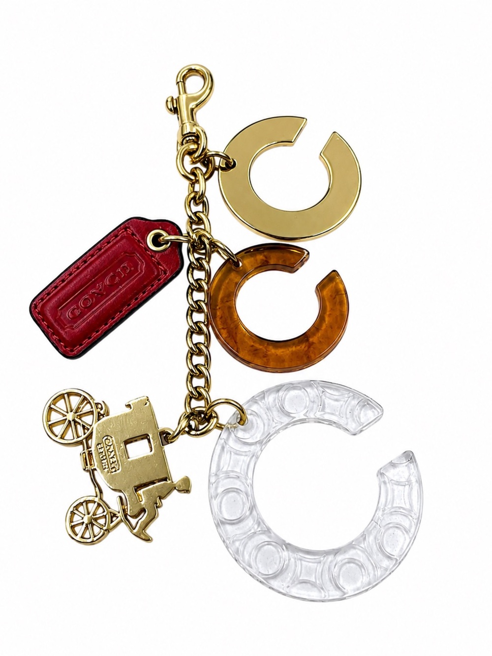 Coach Cascading Bag Charm-NWOT